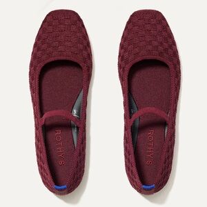 Rothy’s | The Max Square Mary Jane | Wine Red | Size 7.5